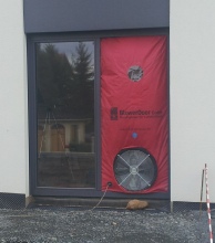Blower Door Messung in Darmstadt